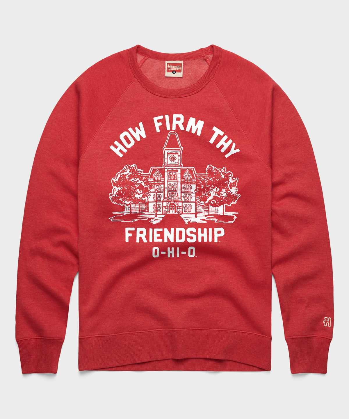 How Firm Thy Friendship O-hi-o Crewneck product image 1