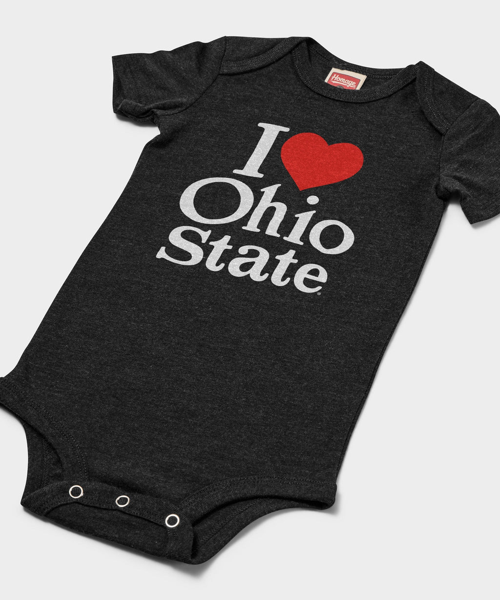 I Heart Ohio State Baby One Piece