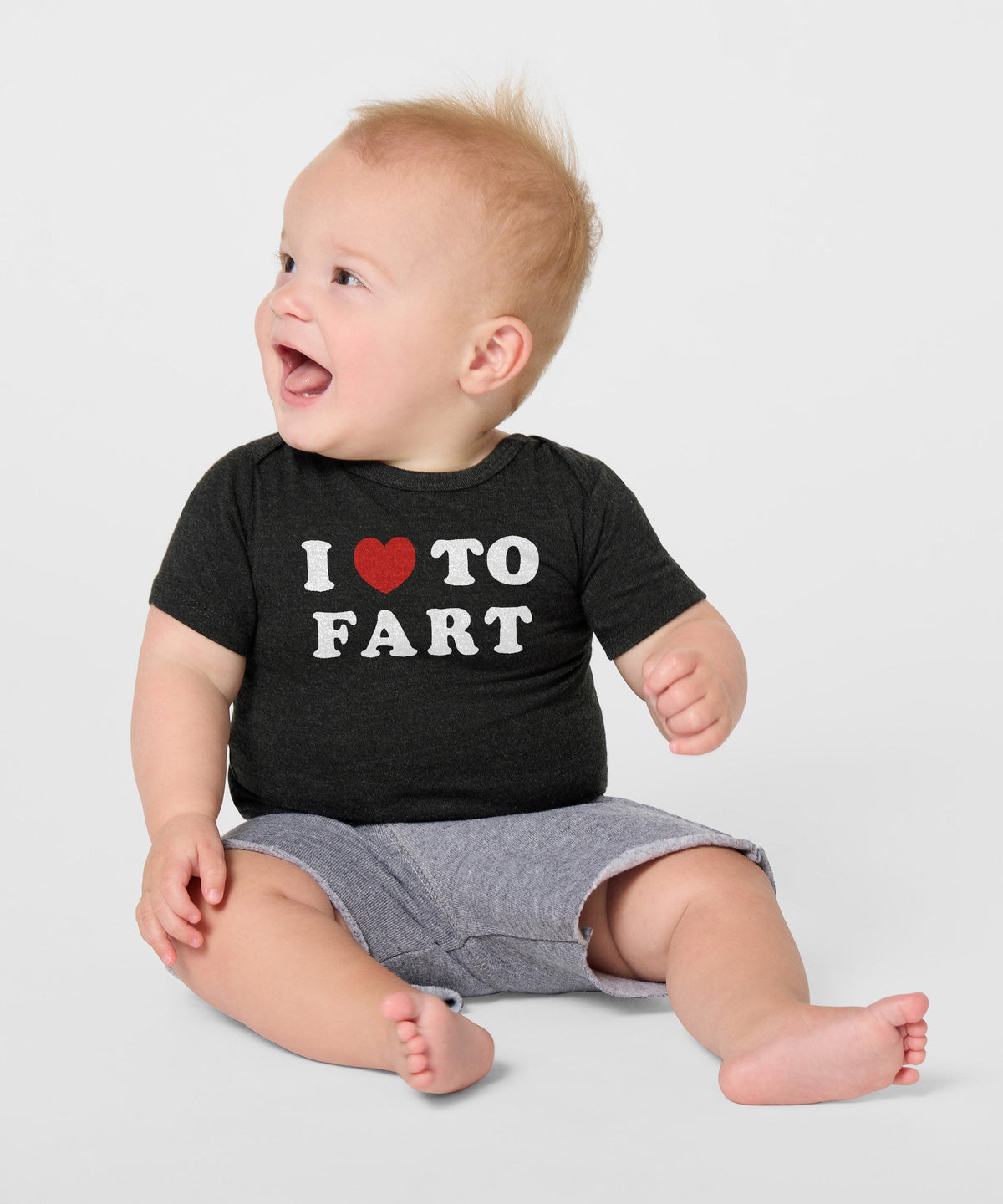 I Heart To Fart Baby One Piece