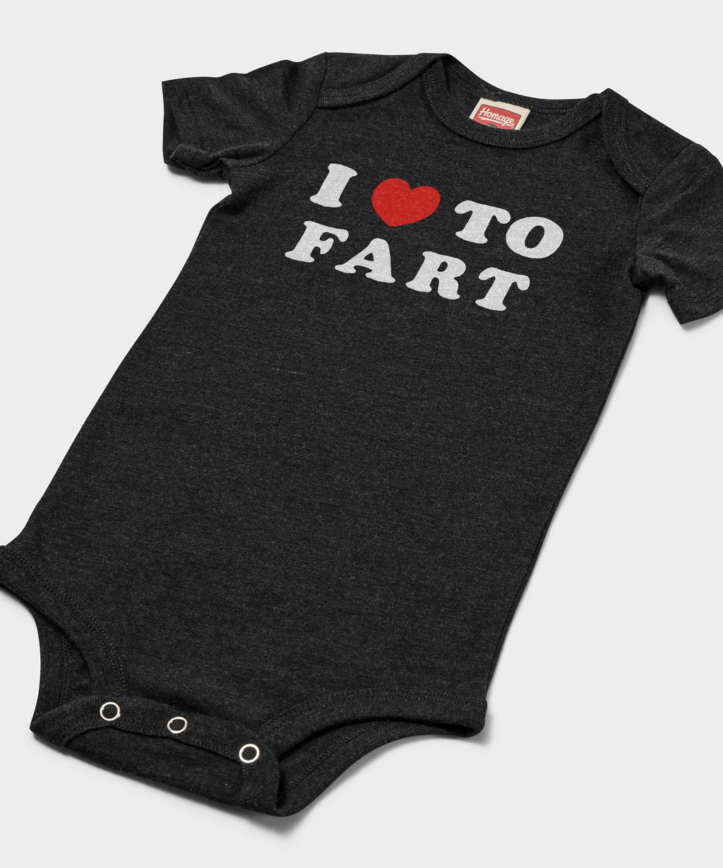 I Heart To Fart Baby One Piece