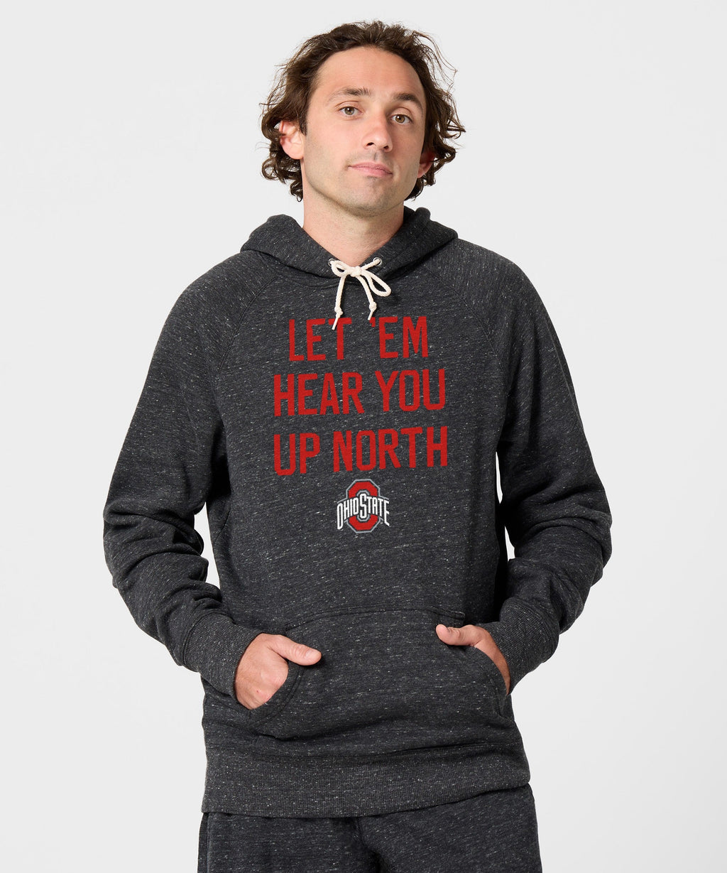 Let 'Em Hear You Up North Hoodie product image 3