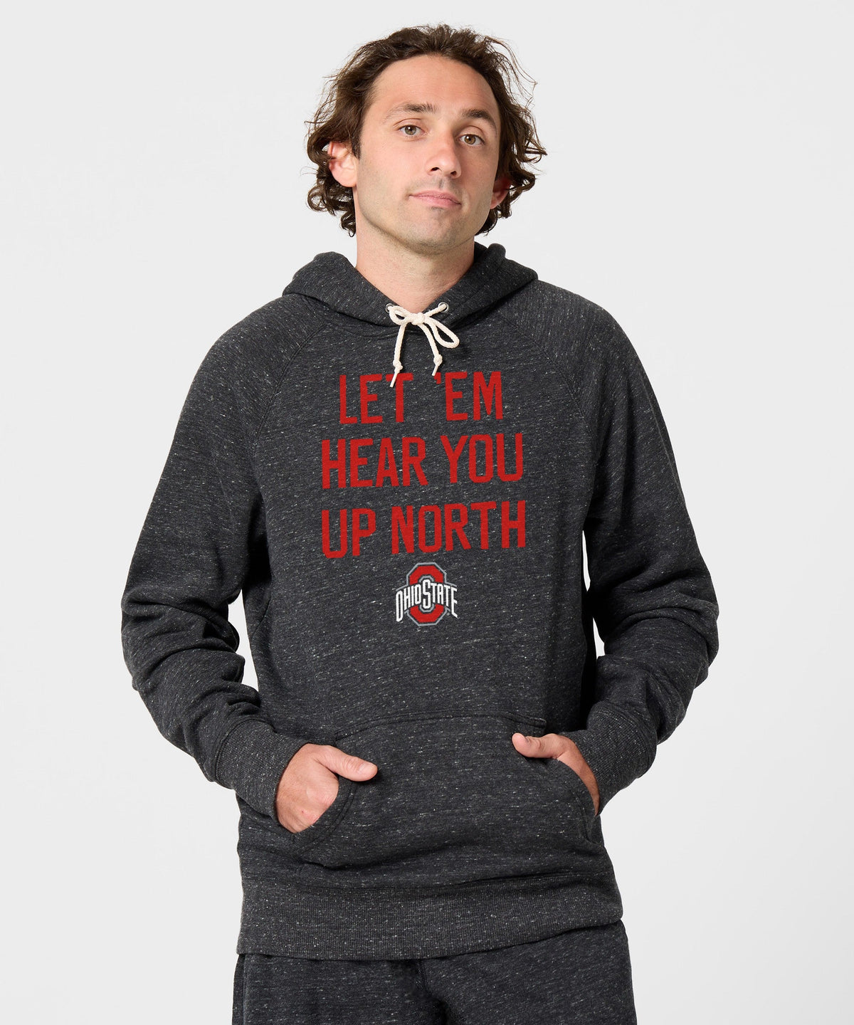 Let 'Em Hear You Up North Hoodie product image 3