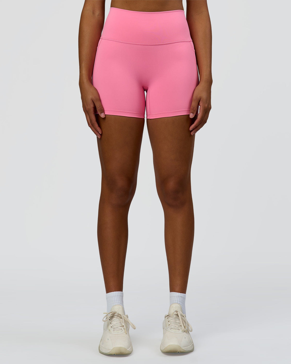 Fusion High-Rise 4 Short Pockets - Candy Pink
