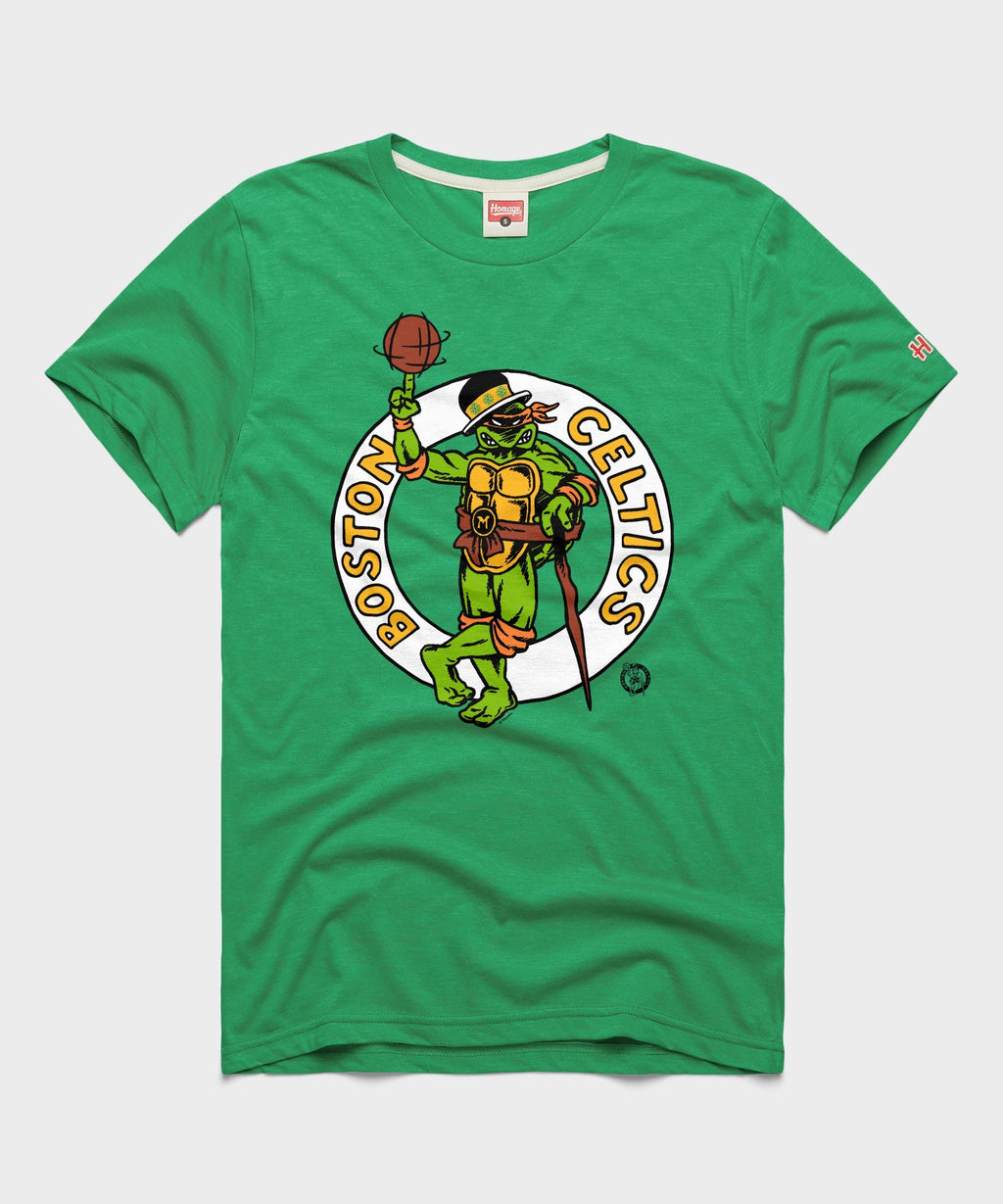 TMNT Michelangelo X Boston Celtics product image 1