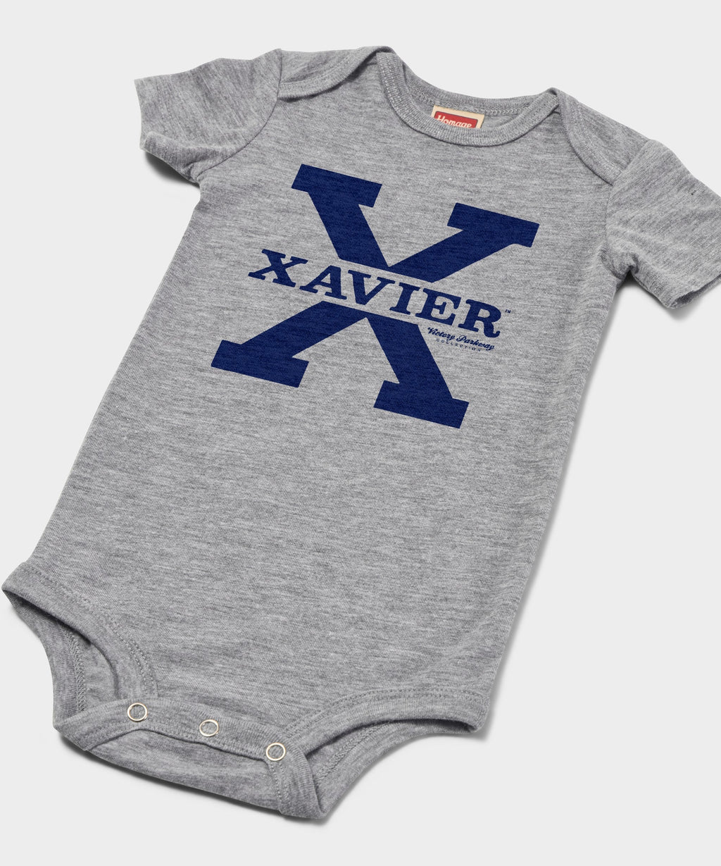 Xavier University Baby One Piece